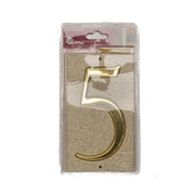 Centurion Stone Masonry Effect Numbered Plaque 5 - Pack of 2