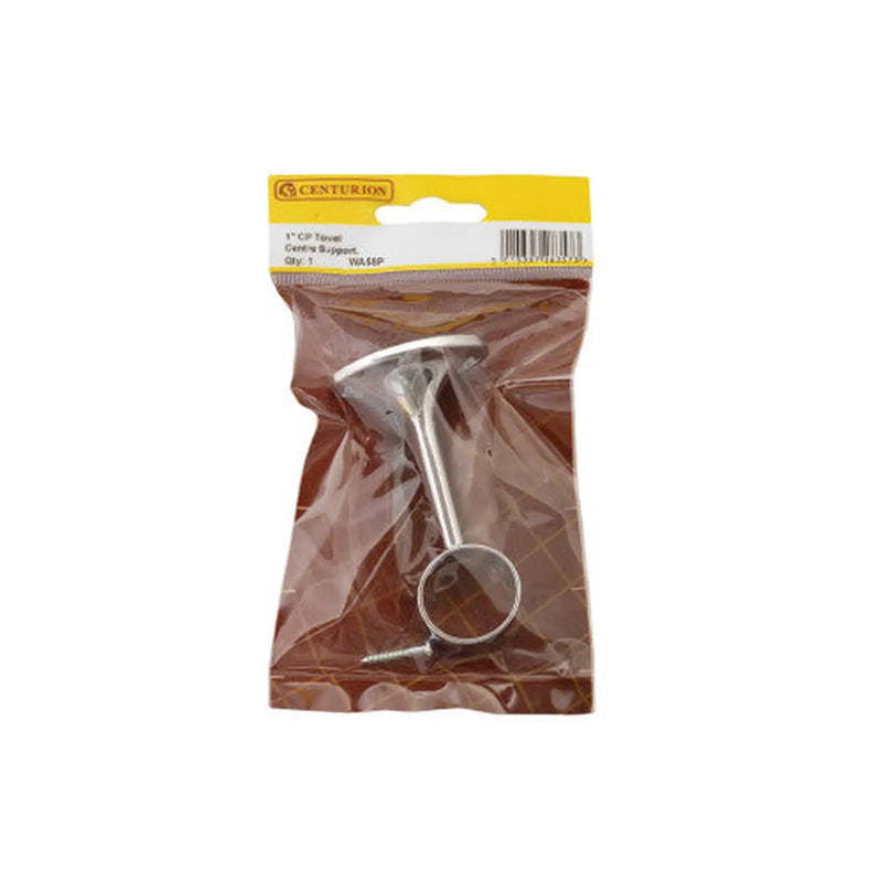 Centurion 19mm (3/4") Towel Centre Supports - Chrome Plated - Pack of 5