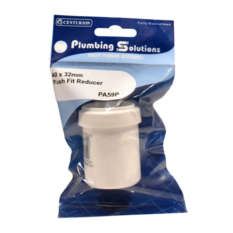 Centurion 40 x 32mm Push Fit Reducer - Pack of 5