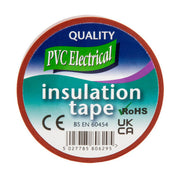 Centurion 19mm x 4.5m Brown PVC Tape - Pack of 6