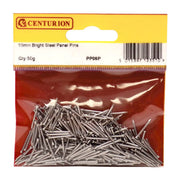 Centurion 15mm Steel Panel Pins - Pack of 5