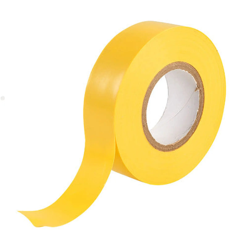 Centurion 19mm x 33m Yellow PVC Tape - Pack of 6