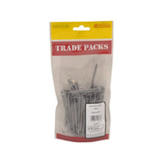 Centurion Bright Round Wire Nails - Steel - 75mm - (500g Pack) - Pack of 5