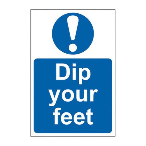 Centurion Dip your feet - Self Adhesive PP (200 x 300mm) - Min Order 2