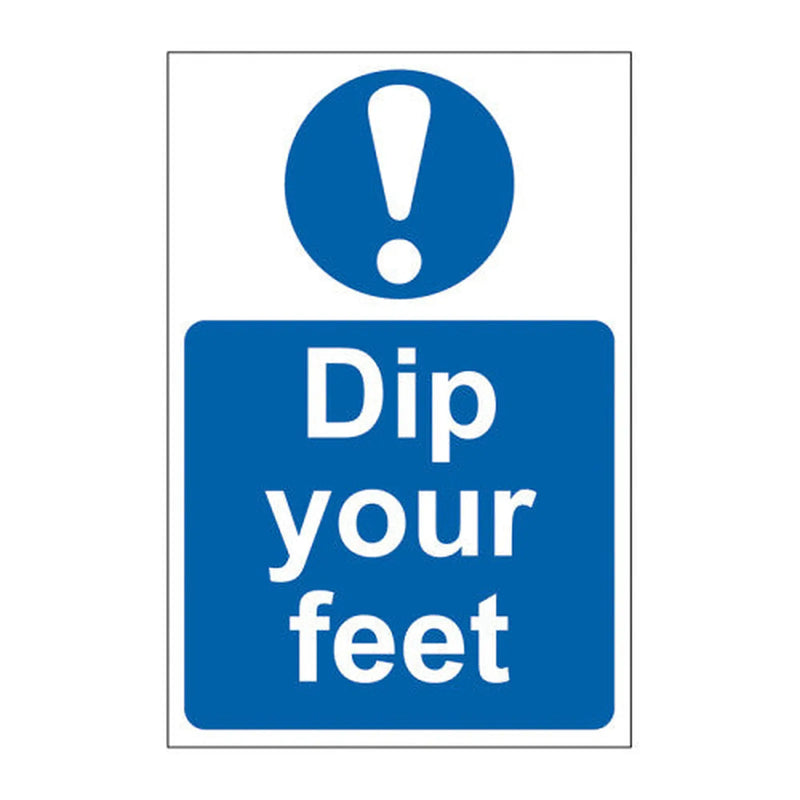 Centurion Dip your feet - Self Adhesive PP (200 x 300mm) - Min Order 2