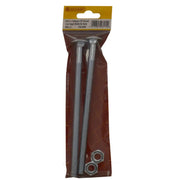 Centurion M10 x 180mm ZP Small Carriage Bolts & Nuts (Pack of 2) - Pack of 5