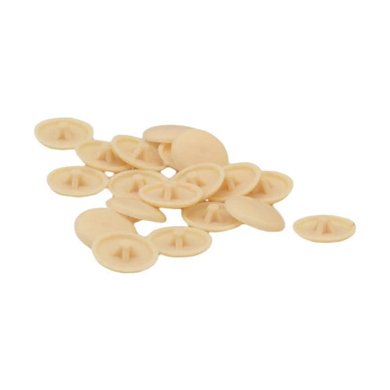 Centurion Beige Pozi Screw Cover Caps - Pack of 1000