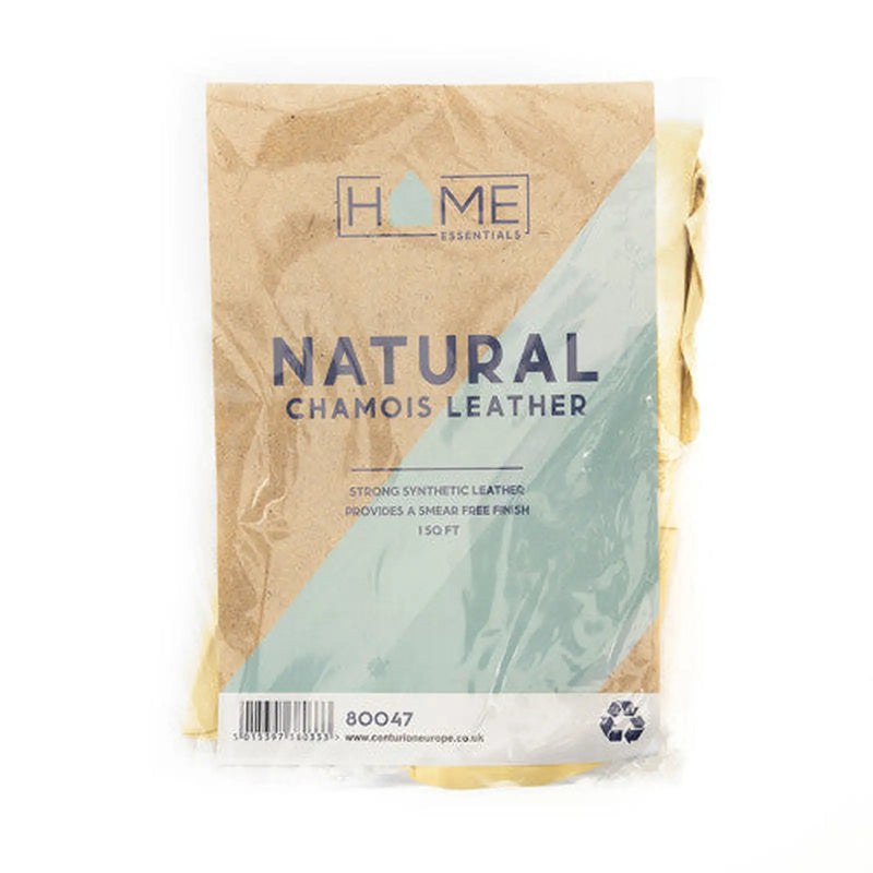 Centurion Natural Chamois Leather - 1 sq ft - Pack of 5