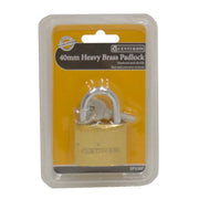 Centurion Heavy Duty Brass Padlock, 40mm - Pack of 12