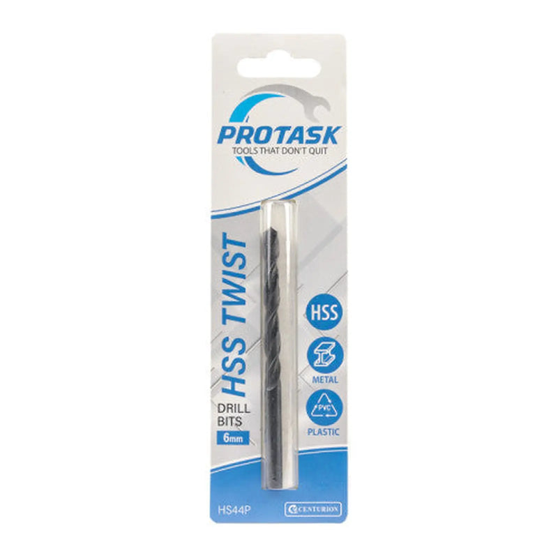 Centurion ProTask High Speed Twist Drill Bit (6mm) - Pack of 5