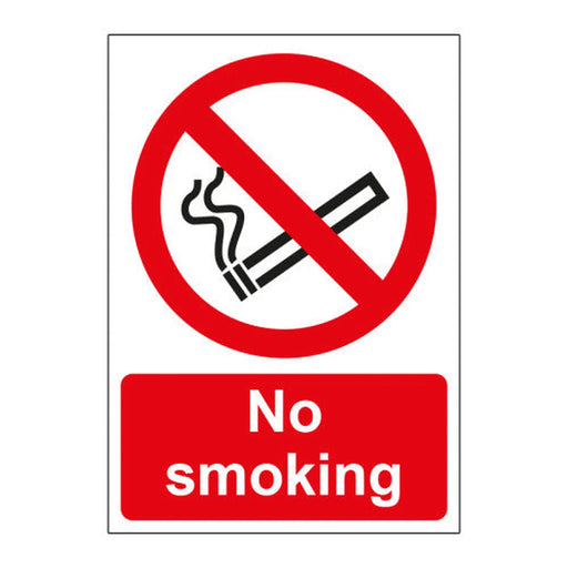 Centurion No smoking 1.2mm Recyclable PP (148 x 210mm) - Min Order 2