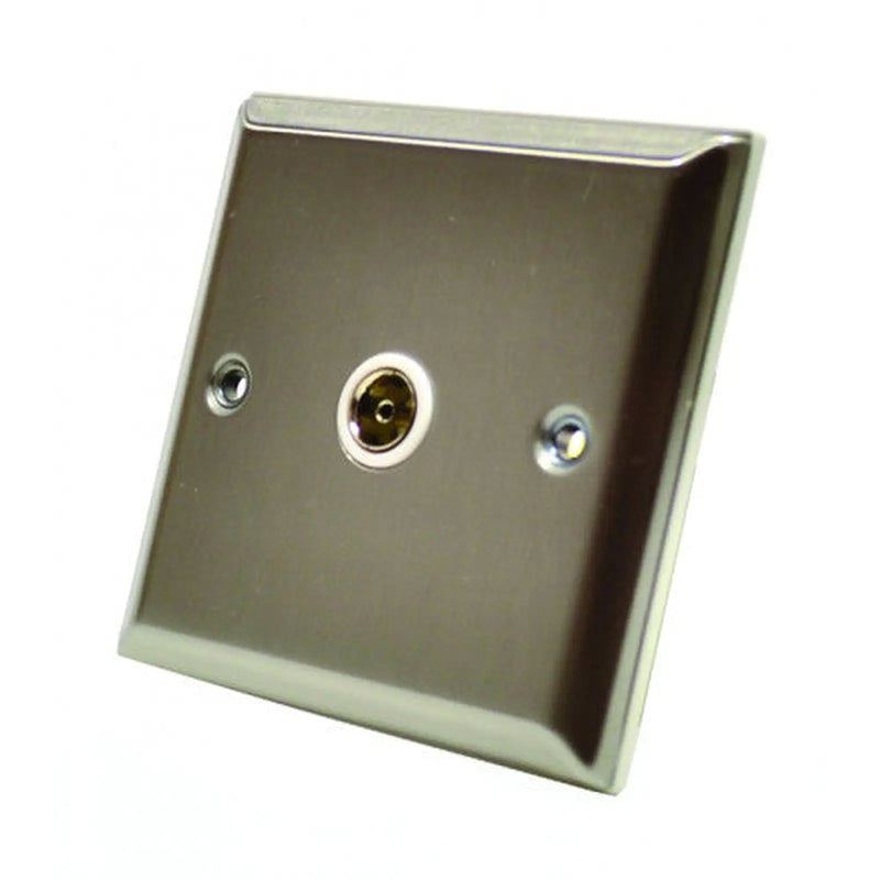 Centurion Stainless Steel Single Co Axial Socket - Min Order 4