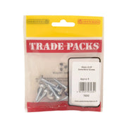 Centurion Dome Mirror Screws - Chrome Plated - 25mm x 8 - Pack of 8