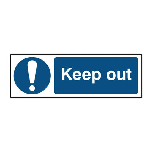 Centurion Keep out 1.2mm Recyclable PP (600 x 200mm)