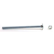 Centurion M8 x 130mm ZP Cup Sq Hex Carriage Bolts & Nuts - Pack of 50