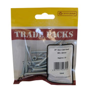 Centurion Machine Screws & Nuts - Zinc Plated - Slot CSK Head - M5 x 50mm - - Pack of 5