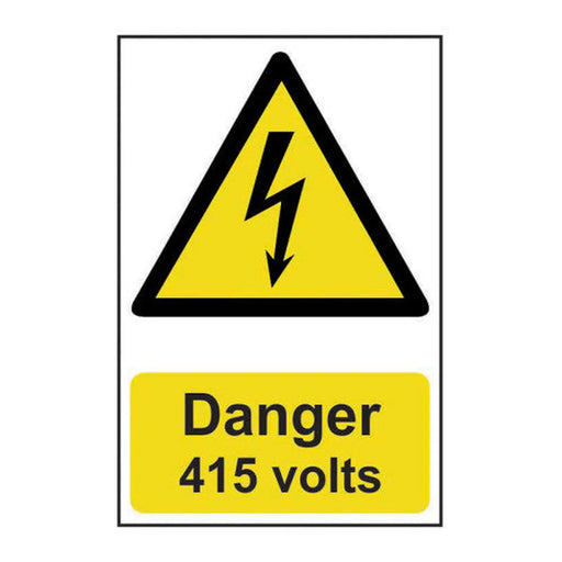 Centurion Danger 415 volts - Self Adhesive PP (200 x 300mm) - Min Order 2