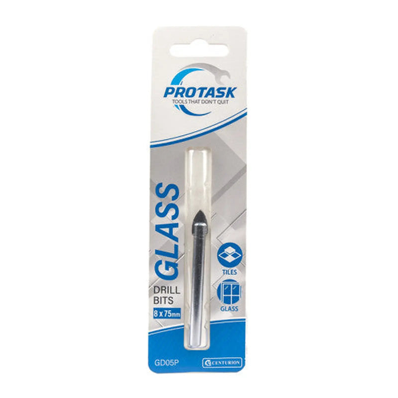 Centurion ProTask Tile & Glass Drill Bit 8mm x 75mm - Pack of 5
