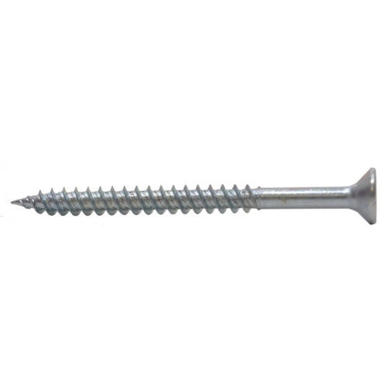 Centurion 1 3/4" x 6 ZP Cross Recessed Hardened Twin Thread Woodscrews with Countersunk Head  (200)