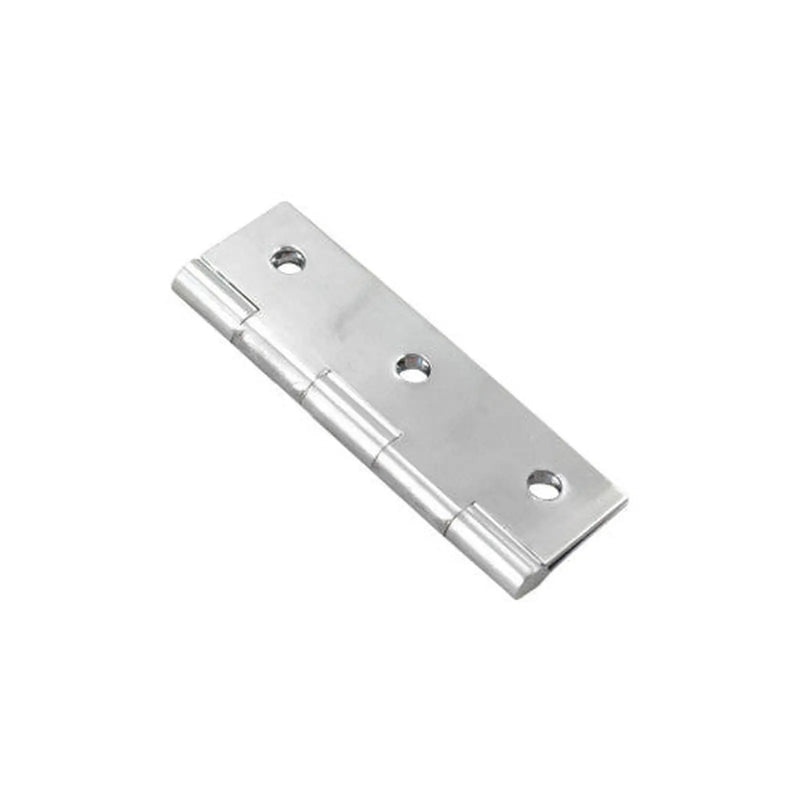 Centurion Solid Drawn Brass Butt Hinges, Chrome Plated, 64mm x 35mm - Min Order 2