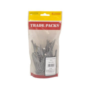 Centurion Bright Annular Ring Nails - Steel - 65mm - (500g Pack) - Pack of 5