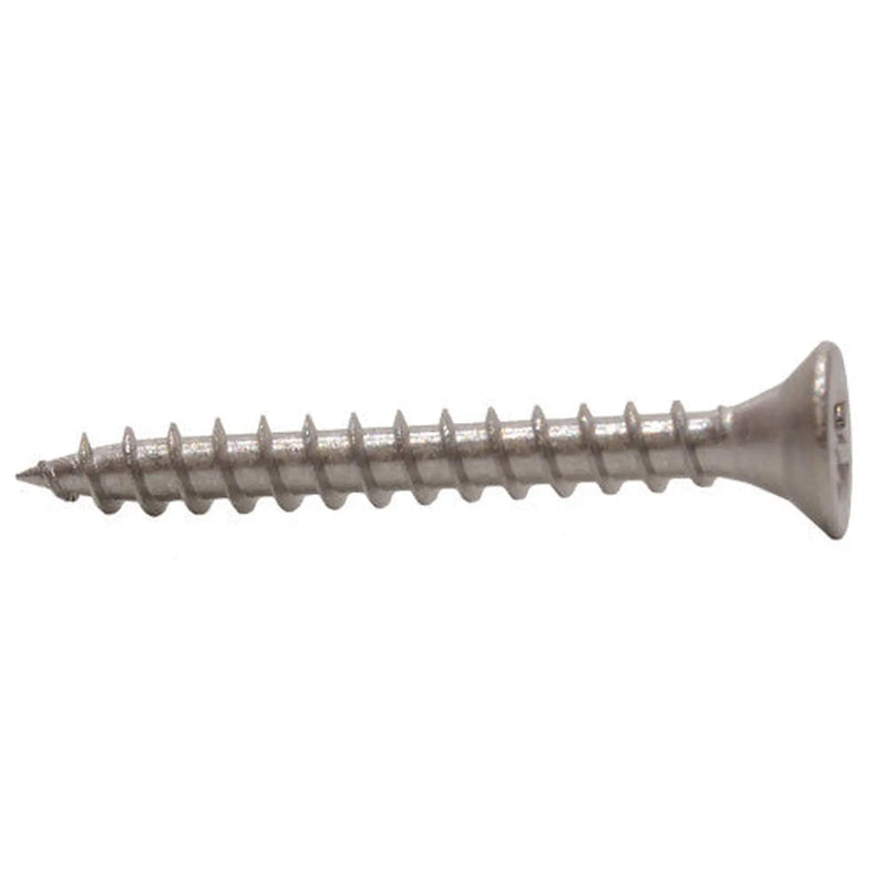 Centurion 3.5mm x 30mm Stainless Steel Chipboard Screws CRCS Head Countersunk  (200)