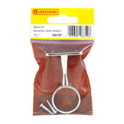 Centurion 25mm (1") Wardrobe Centre Supports - Chrome Plated - Pack Qty 1 - Pack of 5