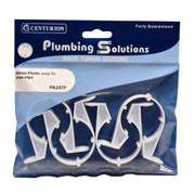 Centurion 40mm Waste Pipe Clips (Pack of 4) - Pack of 5