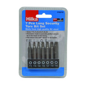 Centurion Hilka Long Security Torx Bit Set, 7pc - Pack of 12