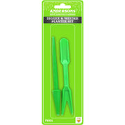 Centurion Dibber & Weeder Planting Set, Green, 2 Pack - Pack of 12