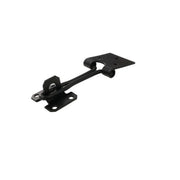 Centurion Wire Hasp and Staples, Black, 100mm - Pack of 20