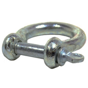 Centurion Steel Bow Shackles, Galvanised, 8mm x 32mm x 22mm - Pack of 10