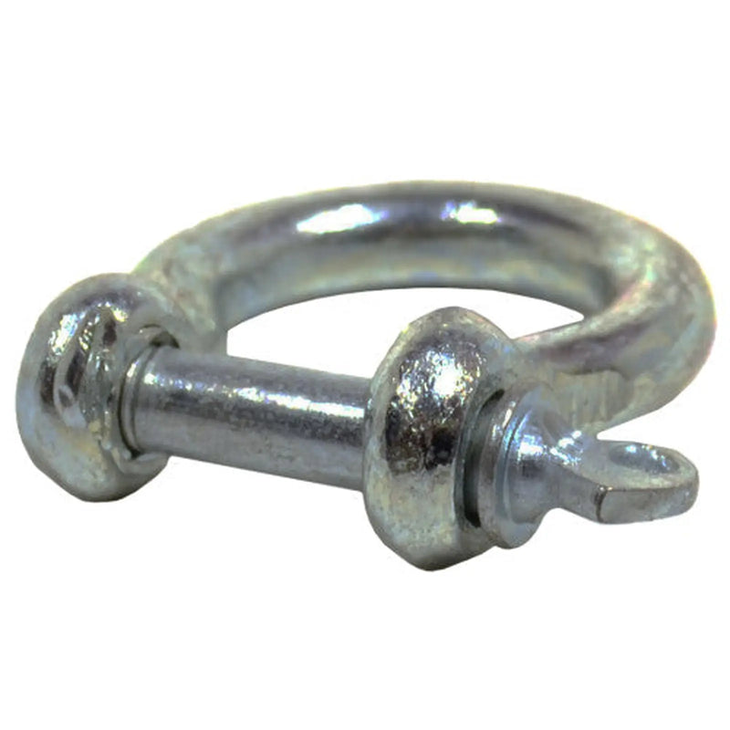 Centurion Steel Bow Shackles, Galvanised, 8mm x 32mm x 22mm - Pack of 10