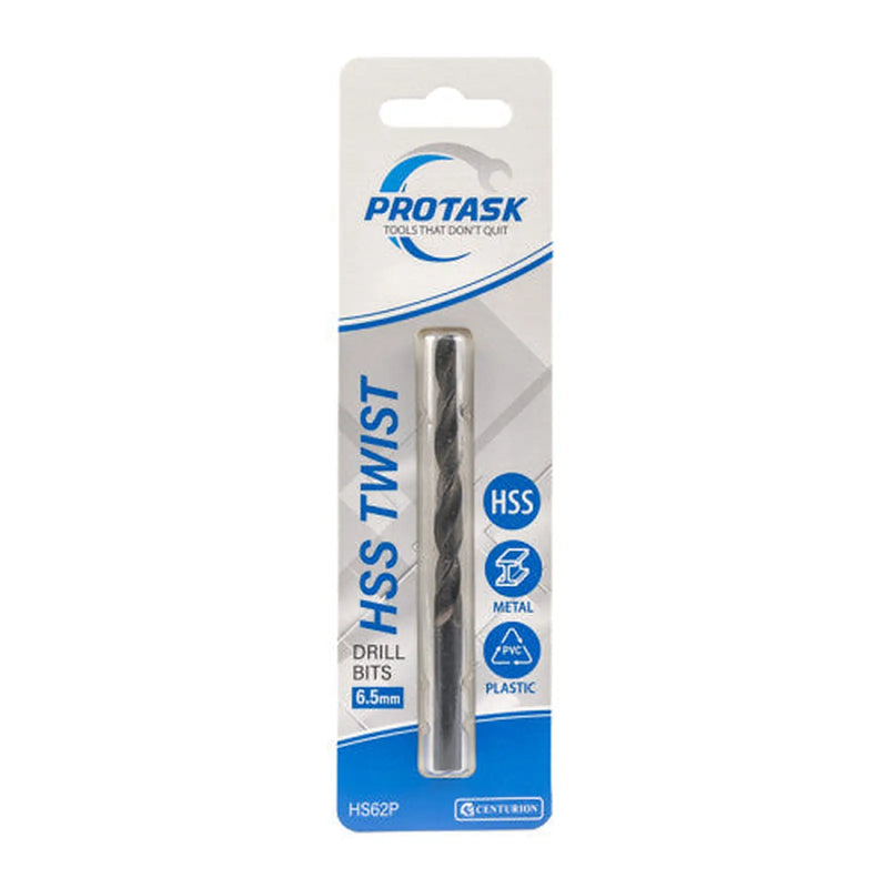 Centurion ProTask High Speed Twist Drill Bit (6.5mm) - Pack of 5