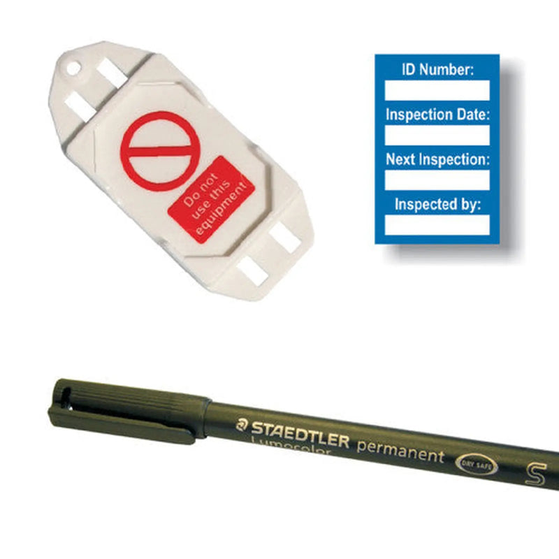 Centurion 'Harness' Mini Tag Insert Kit, Blue