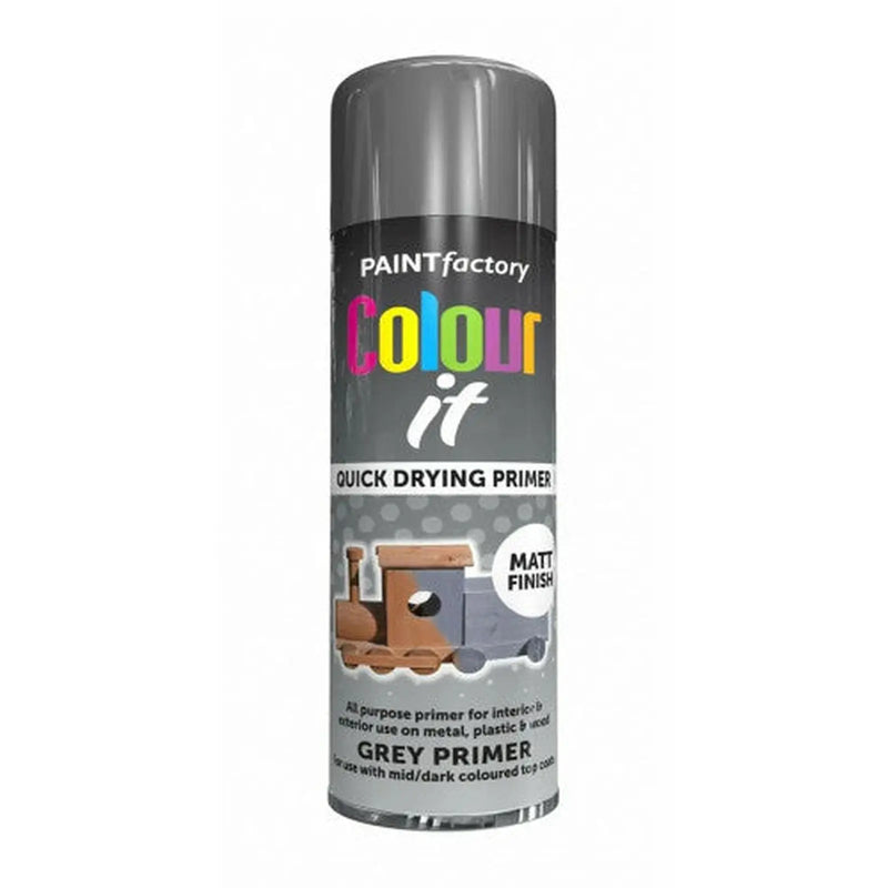 Centurion Colour It Primer Paint, Grey (400ml) - Pack of 12