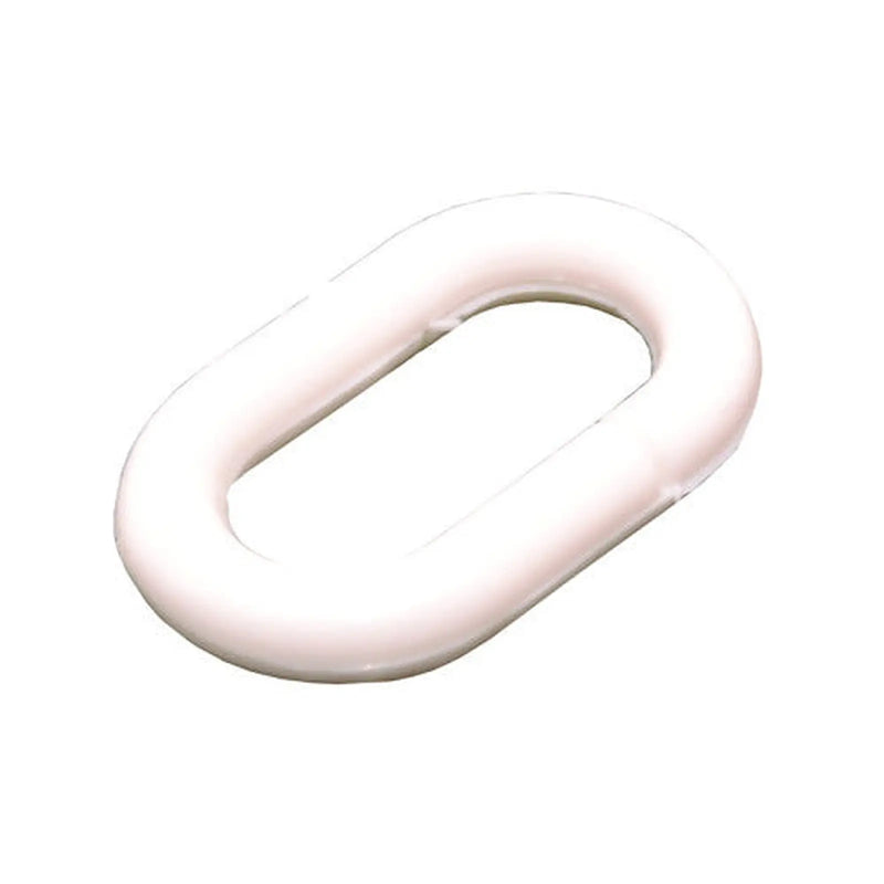 Centurion Temporary Barrier White Connecting Chain Links - Pack of 10