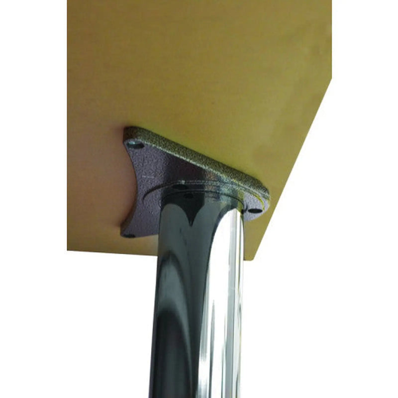 Centurion Worktop Support Leg - Polished Chrome - 870mm Length x 60mm Diameter