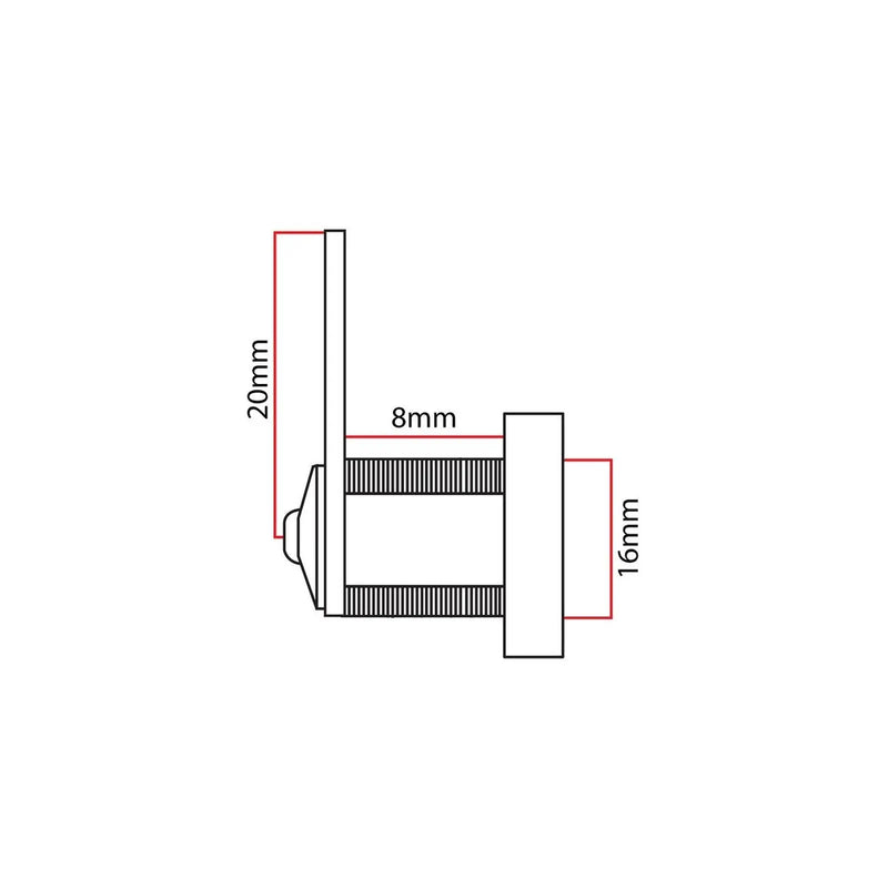 Maxus Miniature Cam Lock (MX330/MX330B)