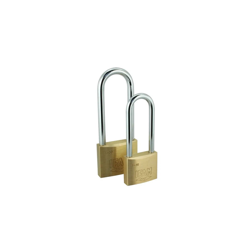 Stax Ifam® E Series Long Shackle Brass Padlocks (IPE)