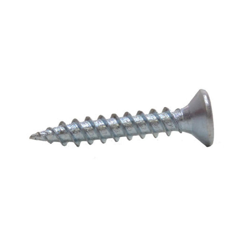 Centurion 1" x 8 ZP  Cross Recessed Countersunk Hardened Twin Thread Screws Zinc Plated  (200)
