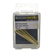 Centurion Electrical Socket Screws, M3.5 x 50mm, Electric Brass - Pack of 100