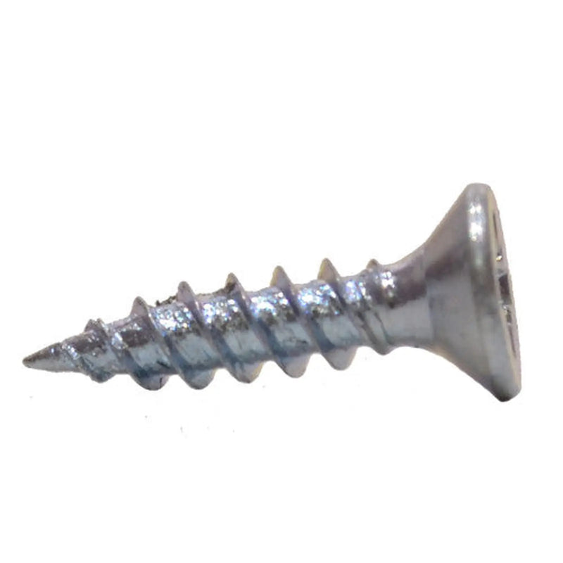Centurion 5/8" x 6 ZP Cross Recessed Hardened Twin Thread Woodscrews with Countersunk Head (200)