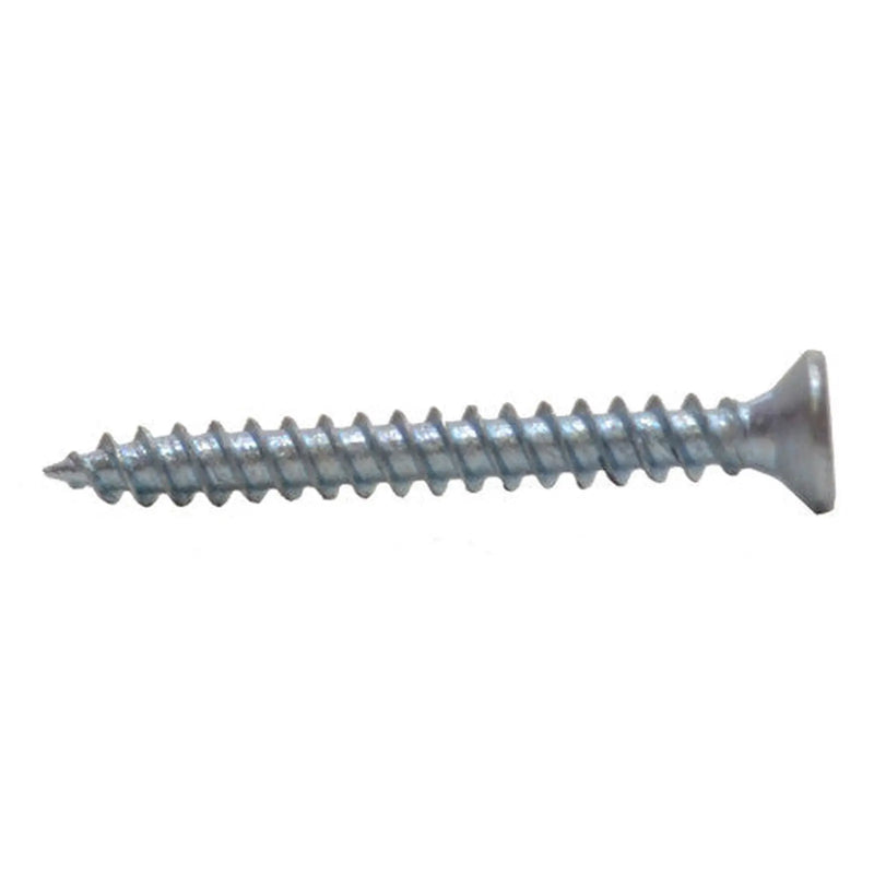 Centurion 1" x 4 ZP Cross Recessed Hardened Twin Thread Woodscrews with Countersunk Head (200)