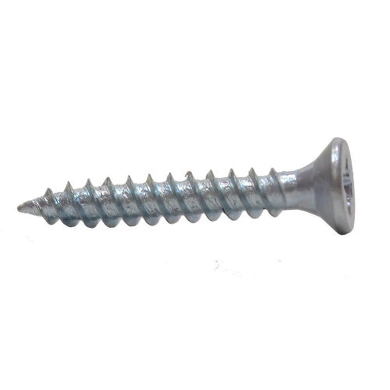 Centurion 3/4" x 4 ZP Cross Recessed Hardened Twin Thread Woodscrews with Countersunk Head (200)