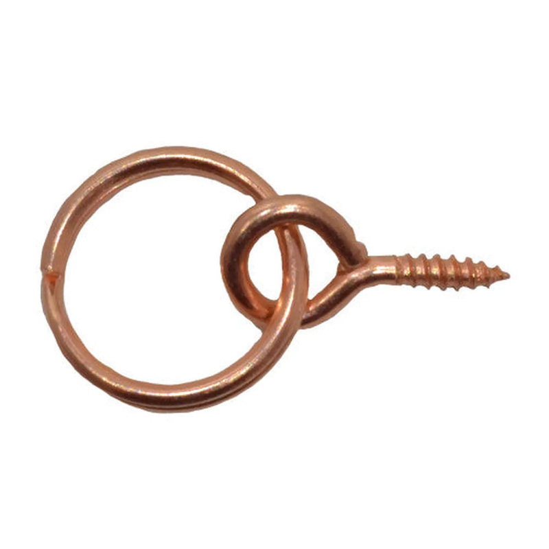 Centurion 8mm Coppered Picture Screw Rings - Pack of 100