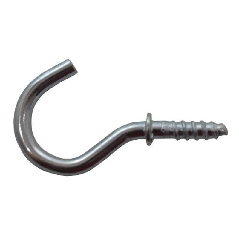 Centurion 19mm ZP Shouldered Cup Hooks - Pack of 100