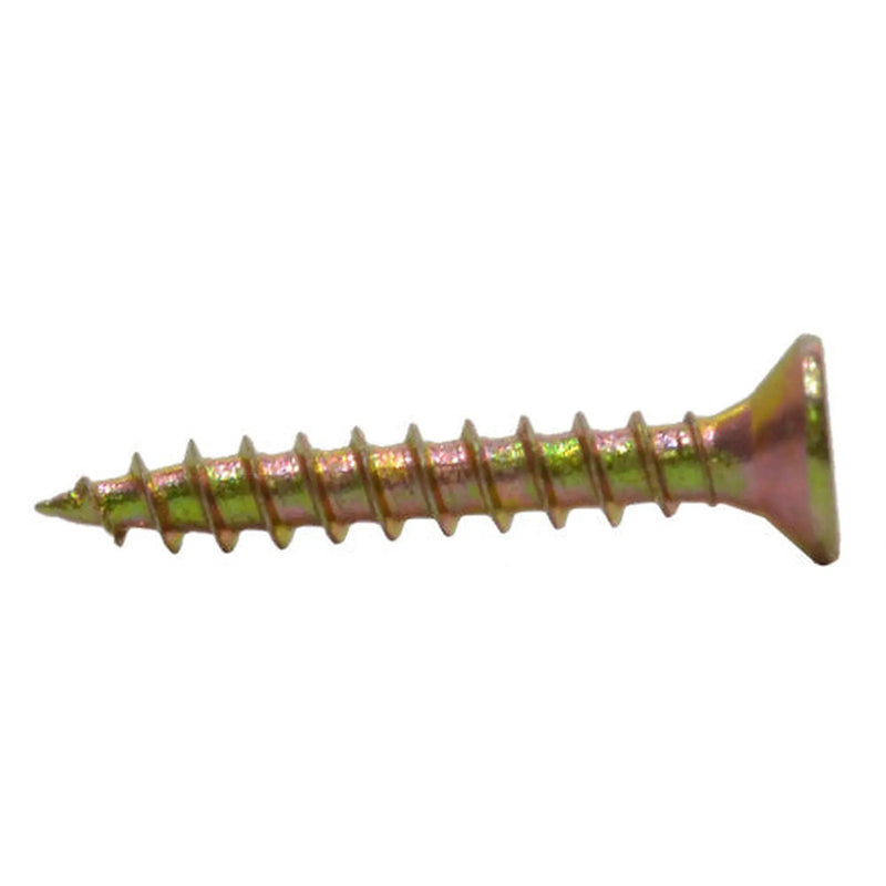Centurion 3mm x 20mm ZYP Multi Purpose Single Thread Countersunk Pozi Screws (200)