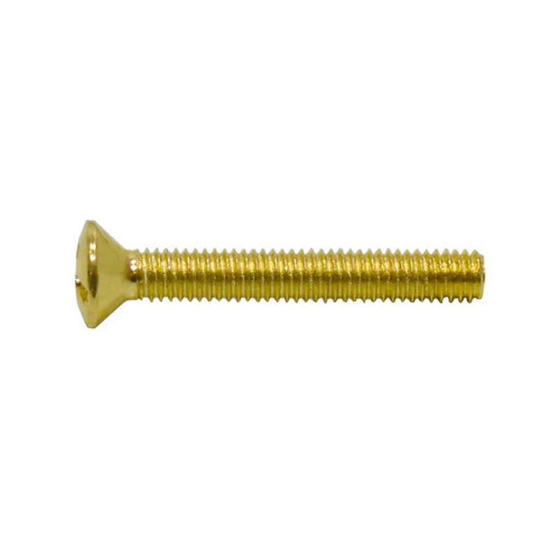 Centurion Electrical Socket Screws, M3.5 x 25mm, Electric Brass - Pack of 100
