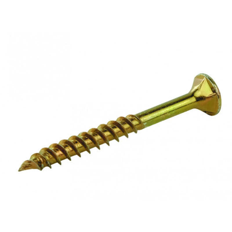 Centurion Torx Head High Performance Woodscrew - 4 x 60mm - Zinc Yellow Passivated (100)